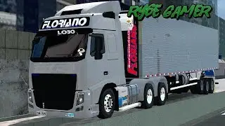 ETS2 1.32 MOD DOWNLOAD, CONJUNTO Volvo FH do Lobo TrFloriano + REBOQUE BA&Uacute; MUITO TOP
