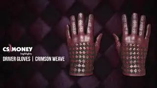 CS:GO | Driver Gloves - Crimson Weave