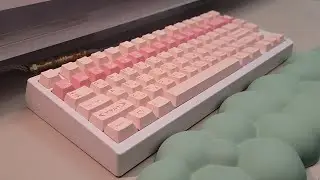 Keyboard ASMR | Strawberry Ice Cream Zoom75 with BSUN Dusty Rose Switches