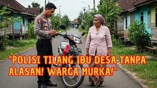 VIRAL!! BERANI TILANG IBU DESA! KISAH POLISI ARROGANT MENGGUNCANG WARGA!!