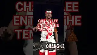 CHANG LEE ENTERS THE TEMPLE 🛕 ❤️🤍 #wwe2k25 #cawwrestling #cawuniverse #caw #efed #wrestling #shorts