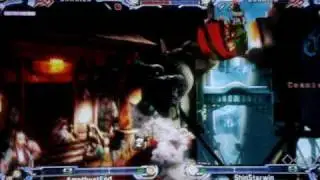 BlazBlue - AmethystEnd(Rachel) VS ShinStarwin(Bang)