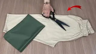 ✅💥 [DIY] Amazing transformation 😍 Tailoring trousers and sewing luxury sarafans| Pants| Recycling ♻️