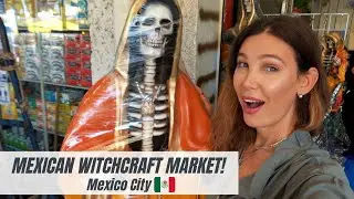 I went to a Witch Market & Temple of the Dead in Mexico City