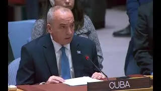 Statement by the Permanent Representative of Cuba at the Security Council Emergency Meeting.