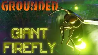 Grounded - Easy way to kill a firefly & collect Glow goo and Iridescent Scale.