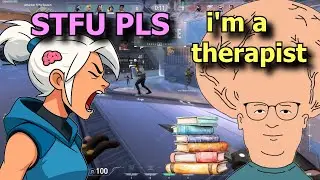 Therapy Baiting People in Valorant Ranked