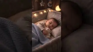 Baby Sleeping Peacefully 💤 #bedtimemusic #gentlelullaby #calmbaby