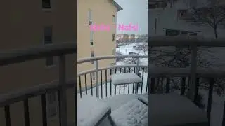 heavy snowfall in my surroundings #view#like #share #subscribe #comment # #
