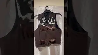 Cowboy Western Vest #westernvest #cowboyoutfit #cowboy