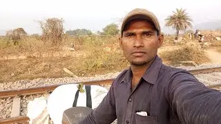 रेलवे का दूसरा Track का काम शुरु मिट्टी डल गई, 🚧
