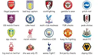 The Biggest Scandal of Every Premier League Club Explained in 35 Minutes