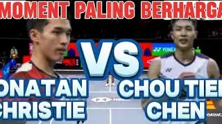 Jonatan Christie VS Chou Tien Chen Jojo Membuat Kejutan Kepada Lawannya.