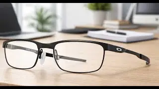 Eric's Oakley 3222 Steel Plate | Zeiss SmartLife Progressive | DuraVision Gold Anti-glare