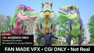 T-Rex Dinosaur Birth And Fight In Jurassic World