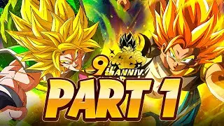 INSANE PART ONE BREAKDOWN! ALL 9TH ANNIVERSARY PART 1 UNITS, EVENTS AND MORE! (Dokkan Battle)