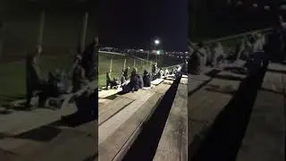 Fan Fight At Dirt Track