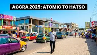 What Happens In Accra Ghana, Atomic to Hatso Road #ghanatour #ghanavlog