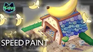 SPEEDPAINT | The Banana Shop | Clip Studio Paint
