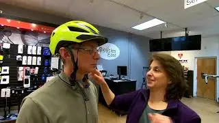 How to adjust a Bicycle Helmet -  Bicycles East