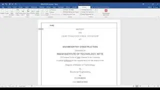How to Add Titles Using Header & Footer in MS Word