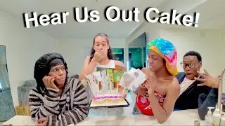 WE DID A HEAR ME OUT CAKE! 🎂 FT: MITCH, PLUTO,STEI 