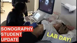 A DAY IN THE LIFE: DIAGNOSTIC MEDICAL SONOGRAPHY STUDENT UPDATE!!
