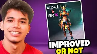 INDUS BATTLE GAME CHANGED TO BRX? 😱 | Optimization Improved ? 