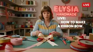 Making Beautiful Ribbon Bows &ndash; Live Tutorial for Beginners