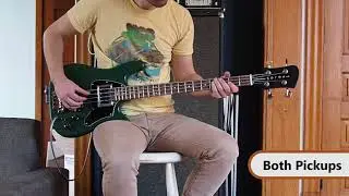 Serek Basses - B90 & Curtis Novak BS-DS Bass Pickup Demo