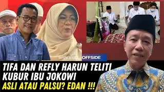 OUTRAGEOUS, AFTER RECEIVING THE DIPLOMA, TIFA AND CO. RESEARCH THE GRAVE OF JOKOWI'S MOTHER