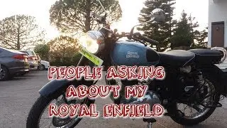 People asking about my Enfield|| Freaky Traveller
