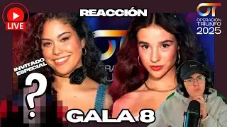REACCI&Oacute;N a la GALA 8 de OPERACI&Oacute;N TRIUNFO 2025 - Yas & &Agrave;lex & Invitado Especial