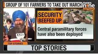 Sambhu Border: Group Of 101 Farmerd To Take Out March | News9 | MSP