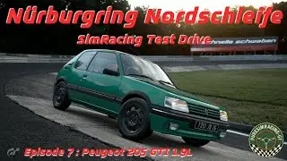PEUGEOT 205 GTI 1.9L SIMRACING TEST DRIVE ON THE N&Uuml;RBURGRING NORDSCHLEIFE - GRAN TURISMO 7