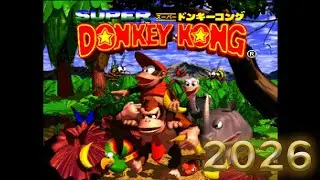 【作業用】あけましておめでドンキーコング2026【スーパードンキーコング】