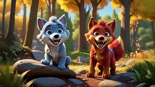 Four Baby Wolves Howl at Noon + More Nursery Rhymes & Kids Songs