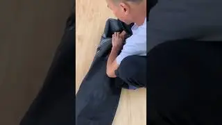 How to take out the TPU bladder from leg of inflatable spider tent