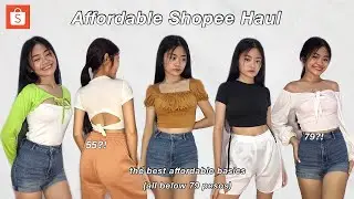Affordable Basics SHOPEE HAUL!🤍~pt.6 | Krishia Diaz