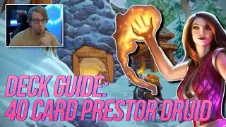 [GUIDE] 40 CARD LADY PRESTOR DRUID | Hearthstone Deck