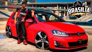 SONHO REALIZADO!🤩 COMPREI UM GOLF no GTA RP - Brasília RP