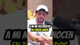 Bad Bunny dice que a &eacute;l lo reconocen en todos lados #badbunny #reggaeton #trap #rap #podcast #rap