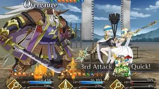 Dioscuri vs Shibata [FGO NA] Guda Guda Final Honnoji Rerun Challenge Quest