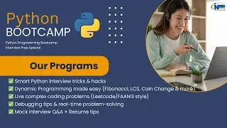 Python Programming Bootcamp | Interview Prep Special