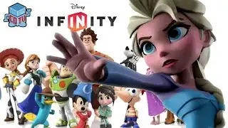 Disney Infinity ELSA Soarin Toy Box Gameplay