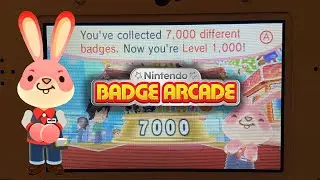 Collecting 7,000 Badges in 3DS Nintendo Badge Arcade - here's what happens (never spent $0.01)