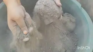 ASMR pure cement sand Block Crumbling/pouring Water/PastPlay#asmr#cement#starasmr