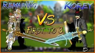 Remaining AE vs Korey AQW (PVP in AQW) ✰