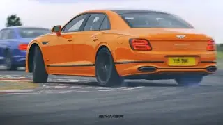 DRIFT on BENTLEY  Flying Spurs (pair drift) dynamic fun version
