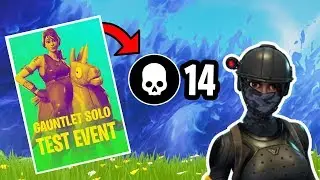 14 Kills In Gauntlet Solo Test Event